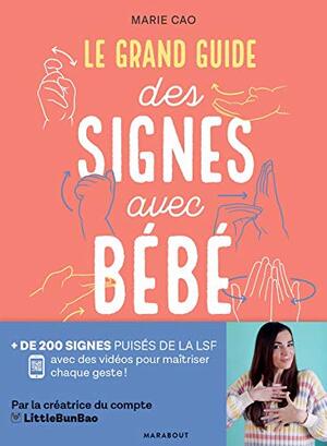 Couverture du livre « Le grand guide des signes avec bébé: + de 200 signés puisés dans la LSF avec des vidéos pour maîtriser chaque geste ! »