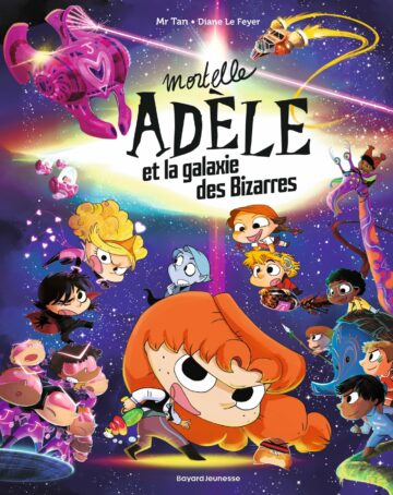 Couverture du livre « Mortelle Adèle et la galaxie des Bizarres »