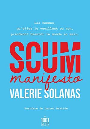 Couverture du livre « Scum Manifesto »